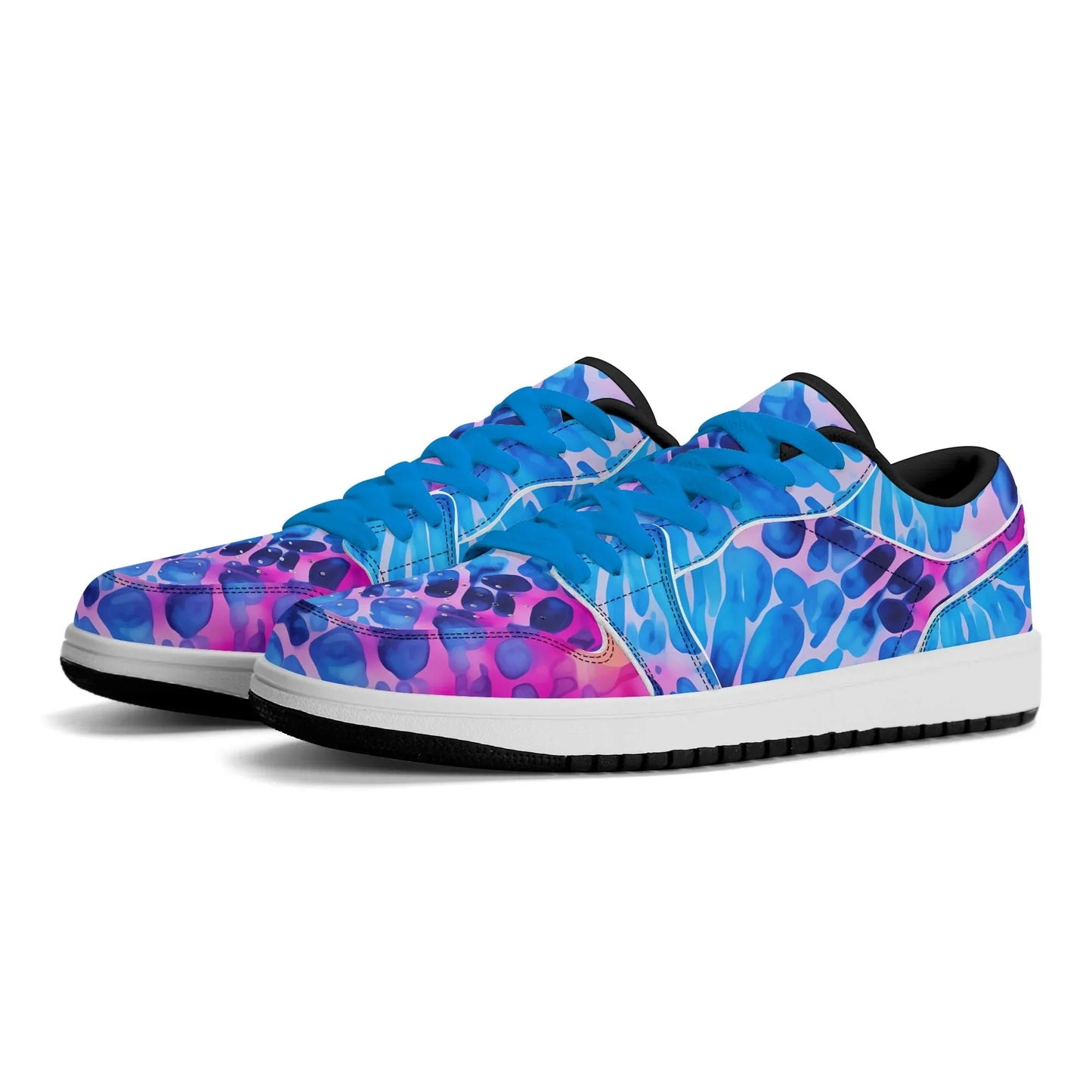 blue-splash-low-top-leder-sneaker-fur-herren-sneaker-jlr-design-8 - JLR Design