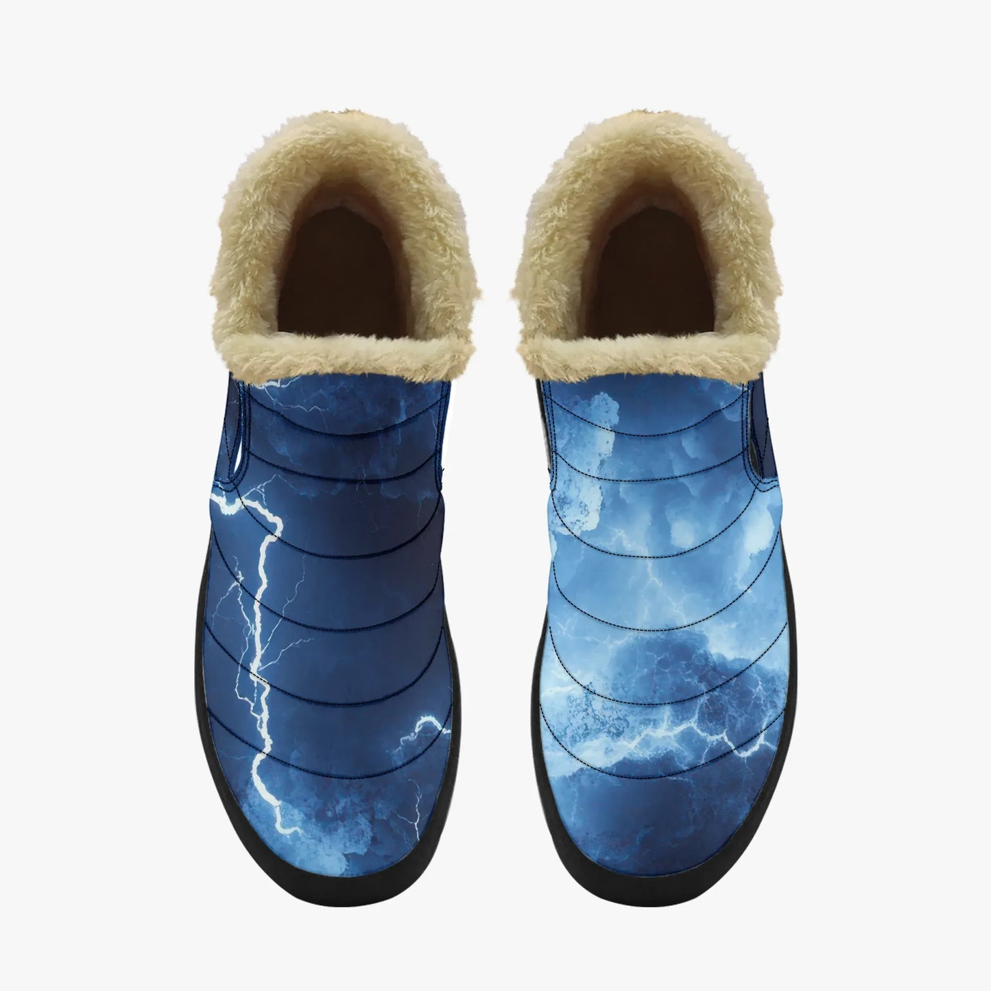 blue-thunder-faux-fur-slipper-slipper-jlr-design-5 - JLR Design