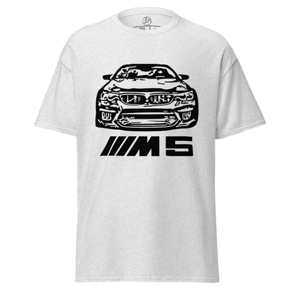 bmw-m5-f90-mit-carbon-frontlippe-t-shirt-t-shirt-jlr-design-4 - JLR Design