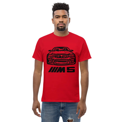 bmw-m5-f90-mit-carbon-frontlippe-t-shirt-t-shirt-jlr-design-8 - JLR Design
