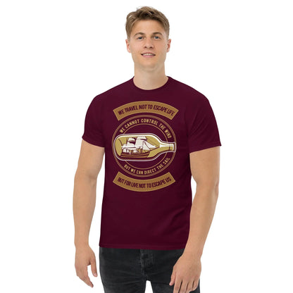 boat-in-the-bottle-herren-t-shirt-t-shirt-jlr-design-2 - JLR Design