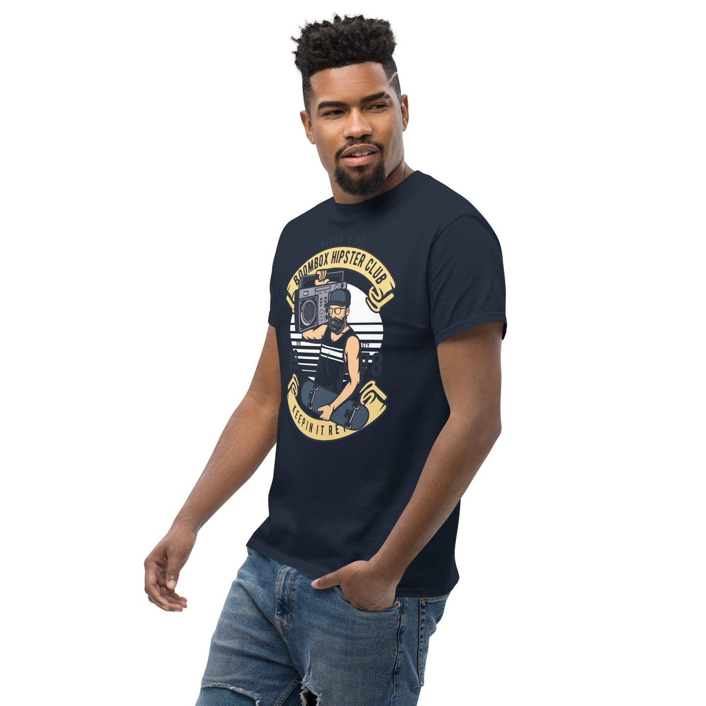 boombox-hipster-club-herren-t-shirt-t-shirt-jlr-design-12 - JLR Design