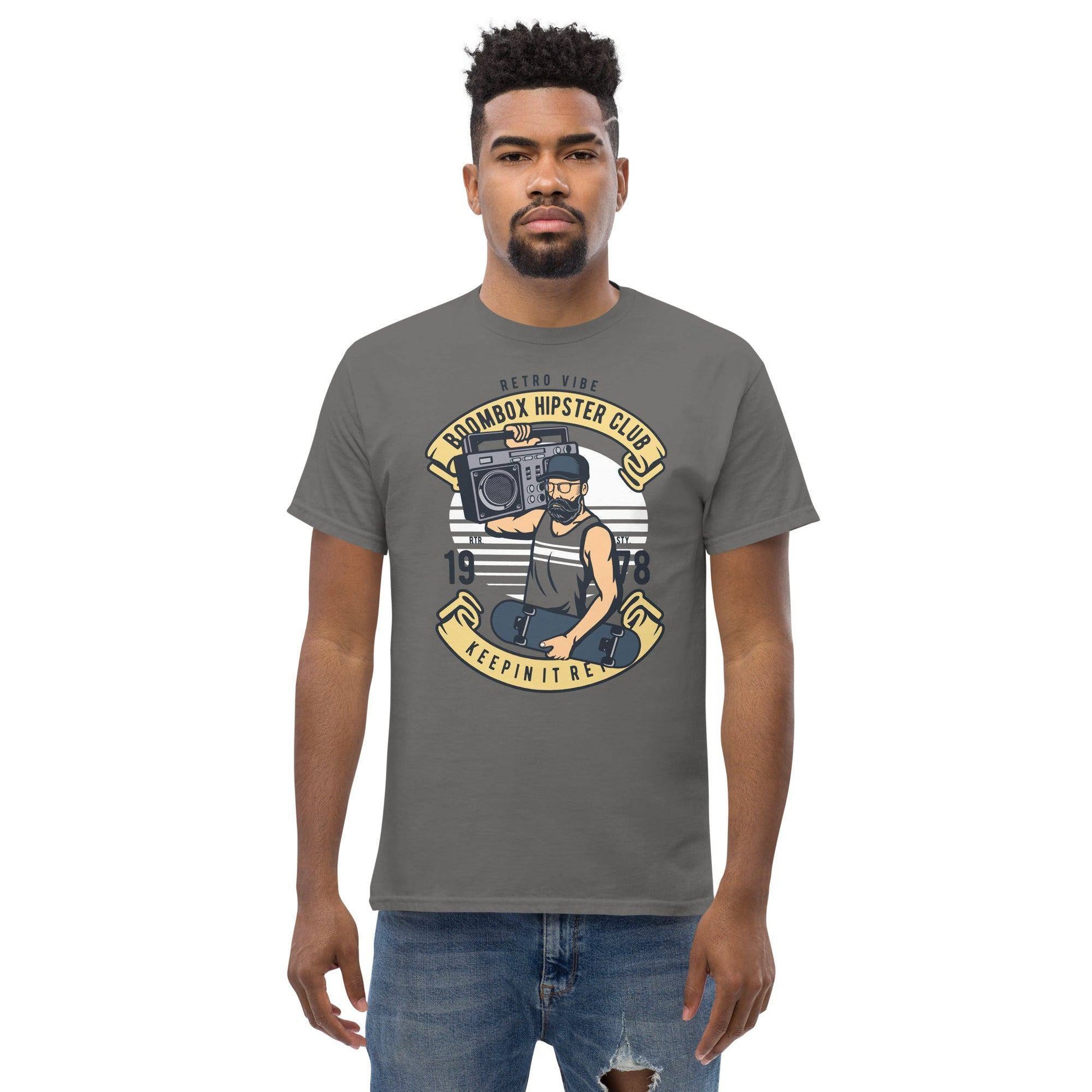 boombox-hipster-club-herren-t-shirt-t-shirt-jlr-design-26 - JLR Design