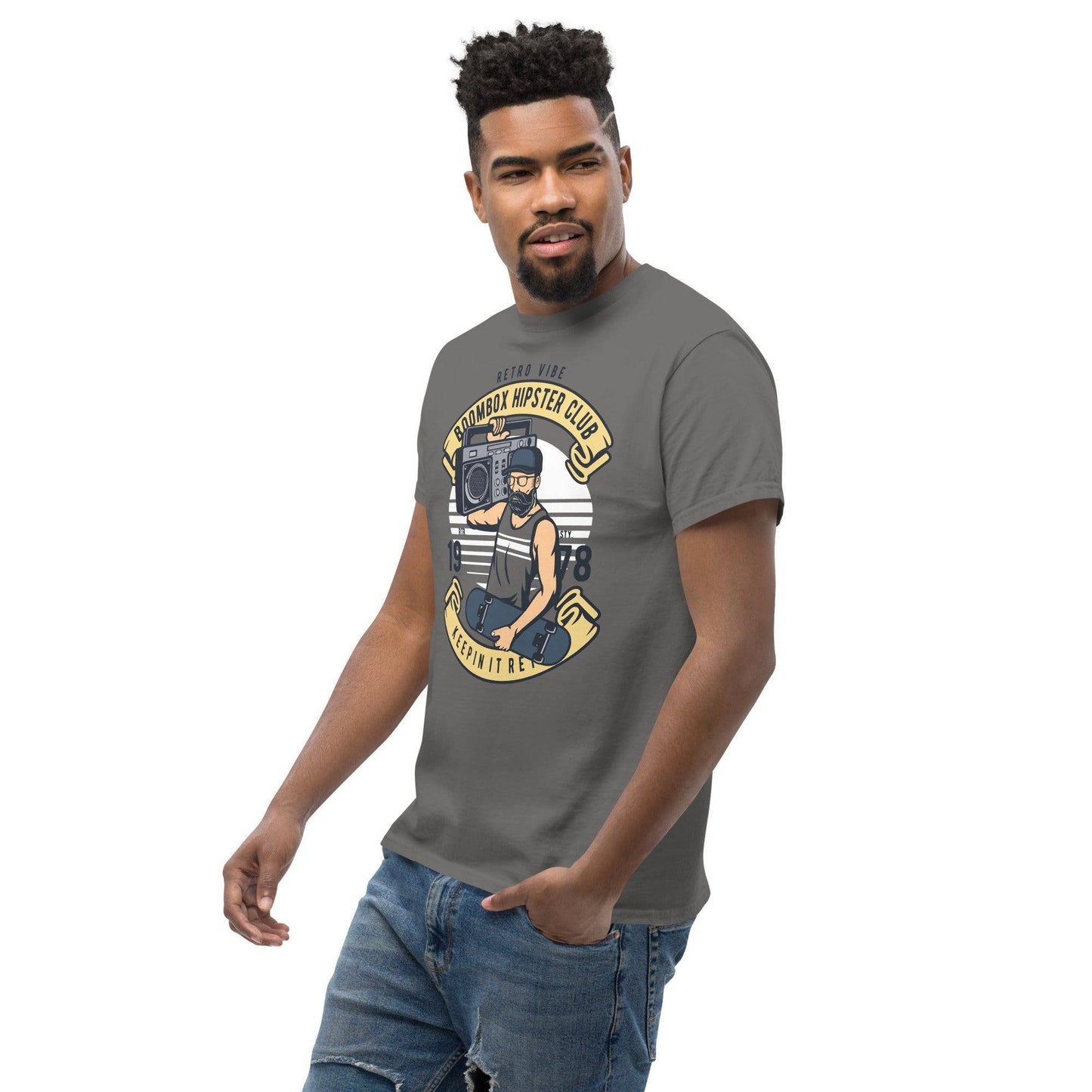 boombox-hipster-club-herren-t-shirt-t-shirt-jlr-design-28 - JLR Design