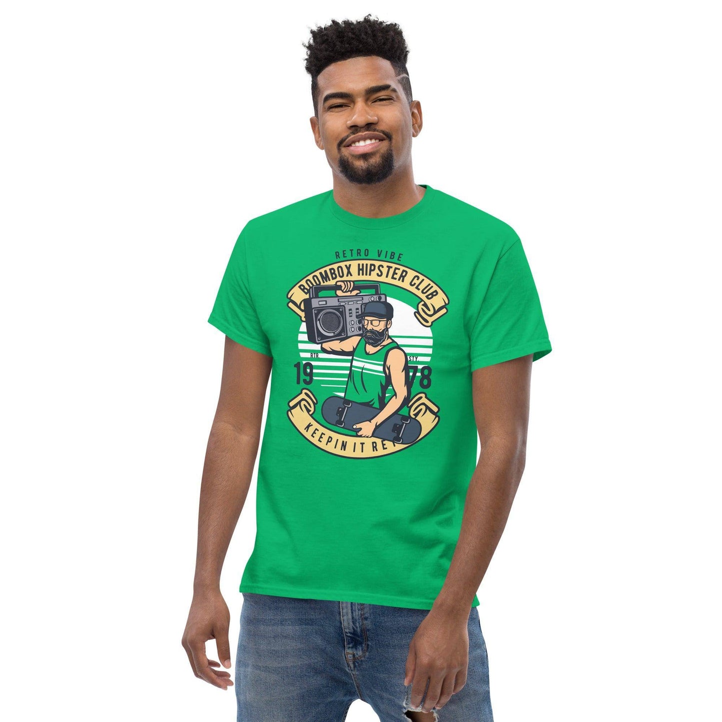 boombox-hipster-club-herren-t-shirt-t-shirt-jlr-design-35 - JLR Design