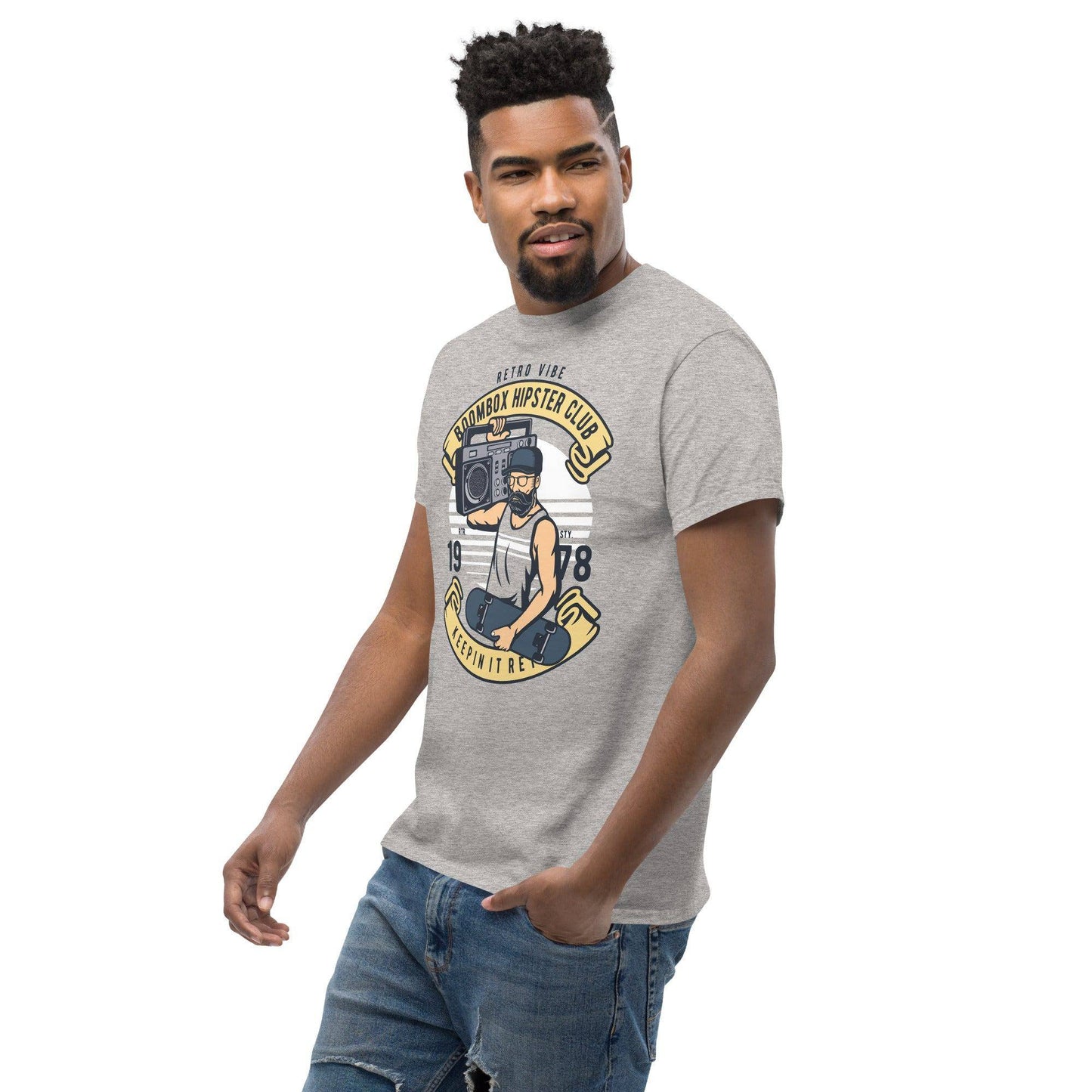 boombox-hipster-club-herren-t-shirt-t-shirt-jlr-design-39 - JLR Design