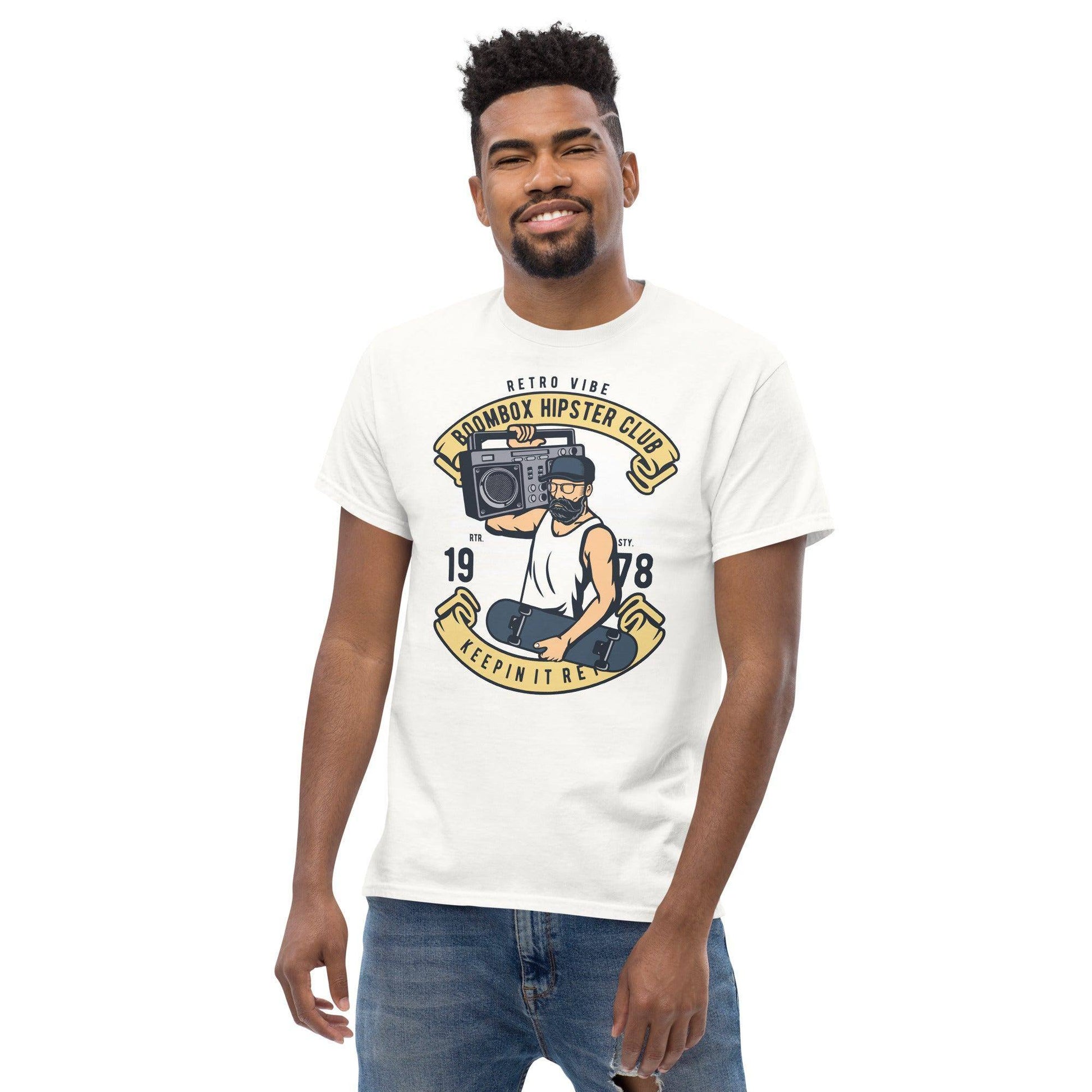 boombox-hipster-club-herren-t-shirt-t-shirt-jlr-design-42 - JLR Design