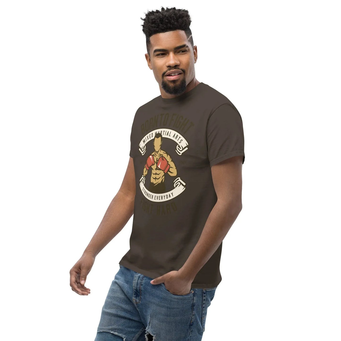 born-to-fight-herren-t-shirt-t-shirt-jlr-design-23 - JLR Design