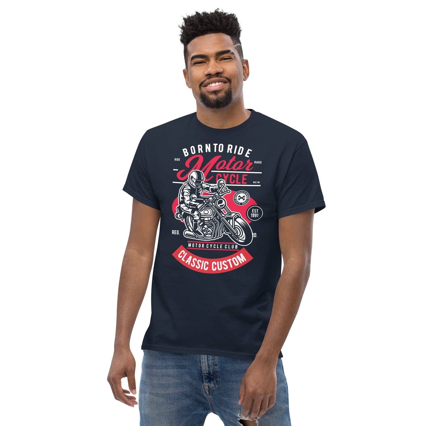 born-to-ride-herren-t-shirt-t-shirt-jlr-design-10 - JLR Design