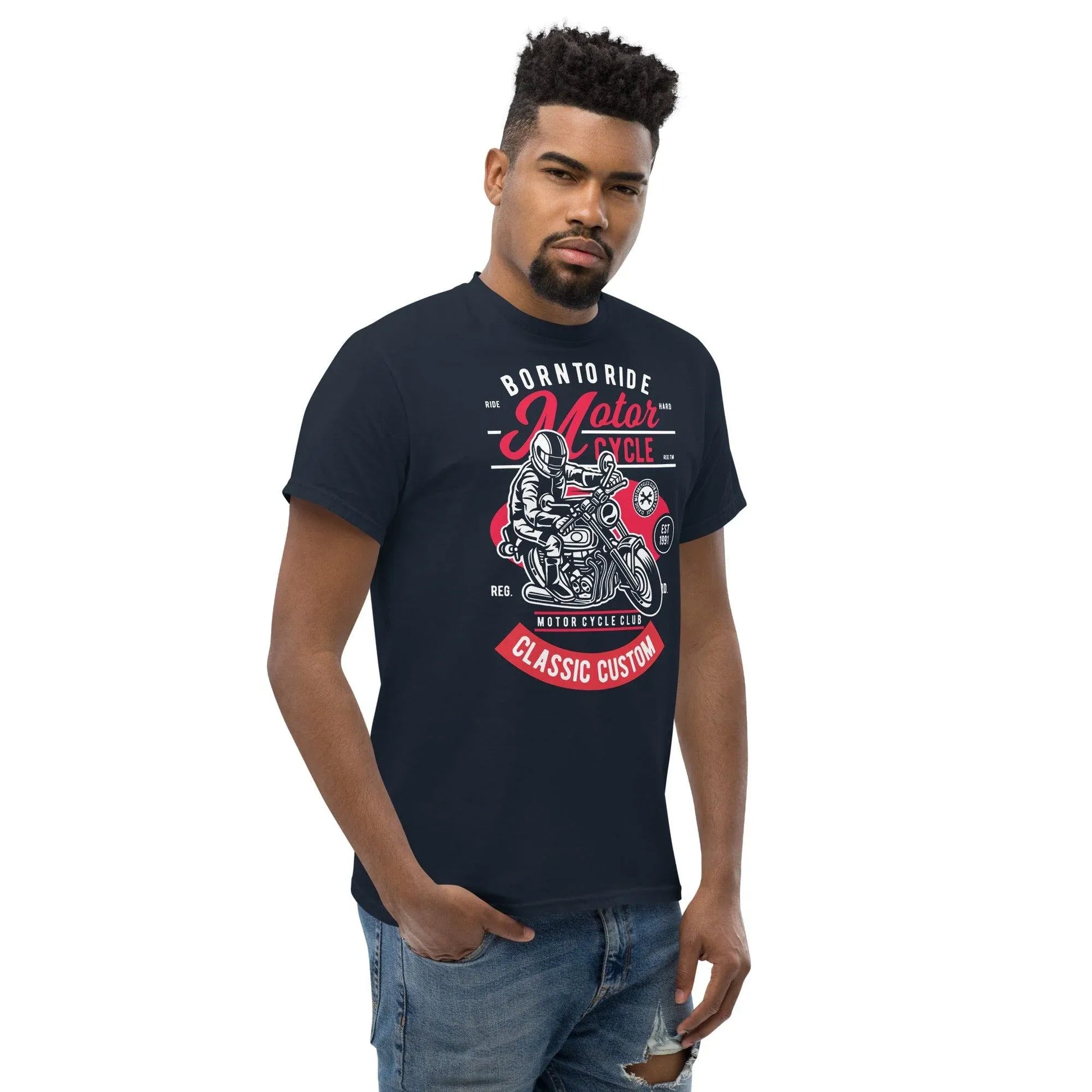 born-to-ride-herren-t-shirt-t-shirt-jlr-design-12 - JLR Design