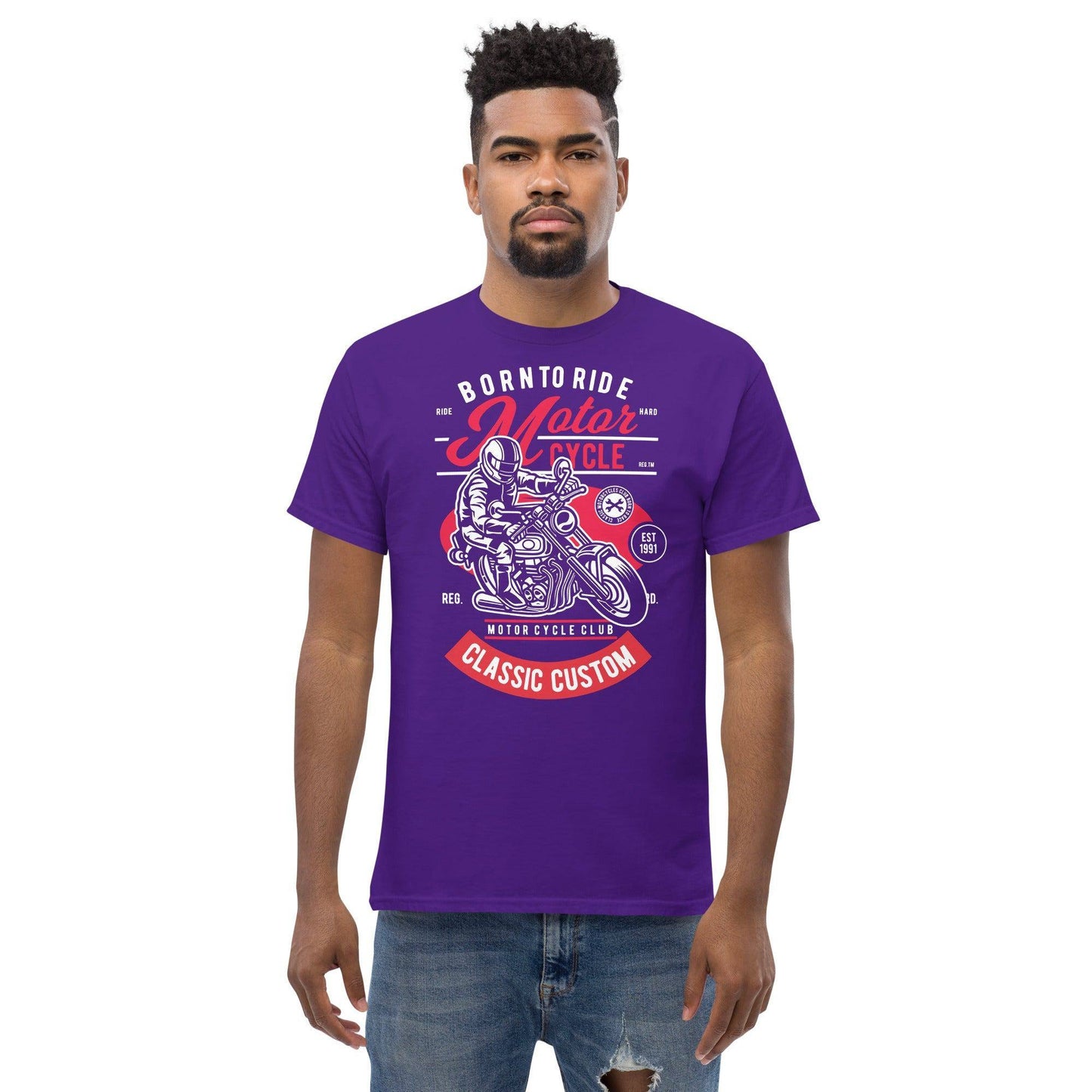 born-to-ride-herren-t-shirt-t-shirt-jlr-design-13 - JLR Design