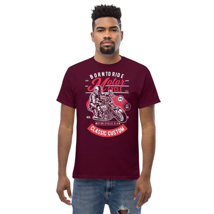 born-to-ride-herren-t-shirt-t-shirt-jlr-design-2 - JLR Design