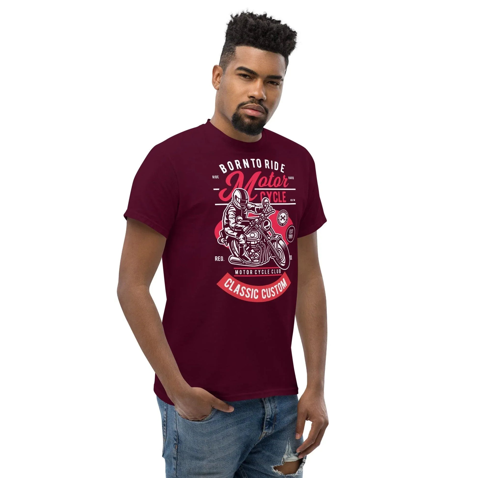 born-to-ride-herren-t-shirt-t-shirt-jlr-design-4 - JLR Design