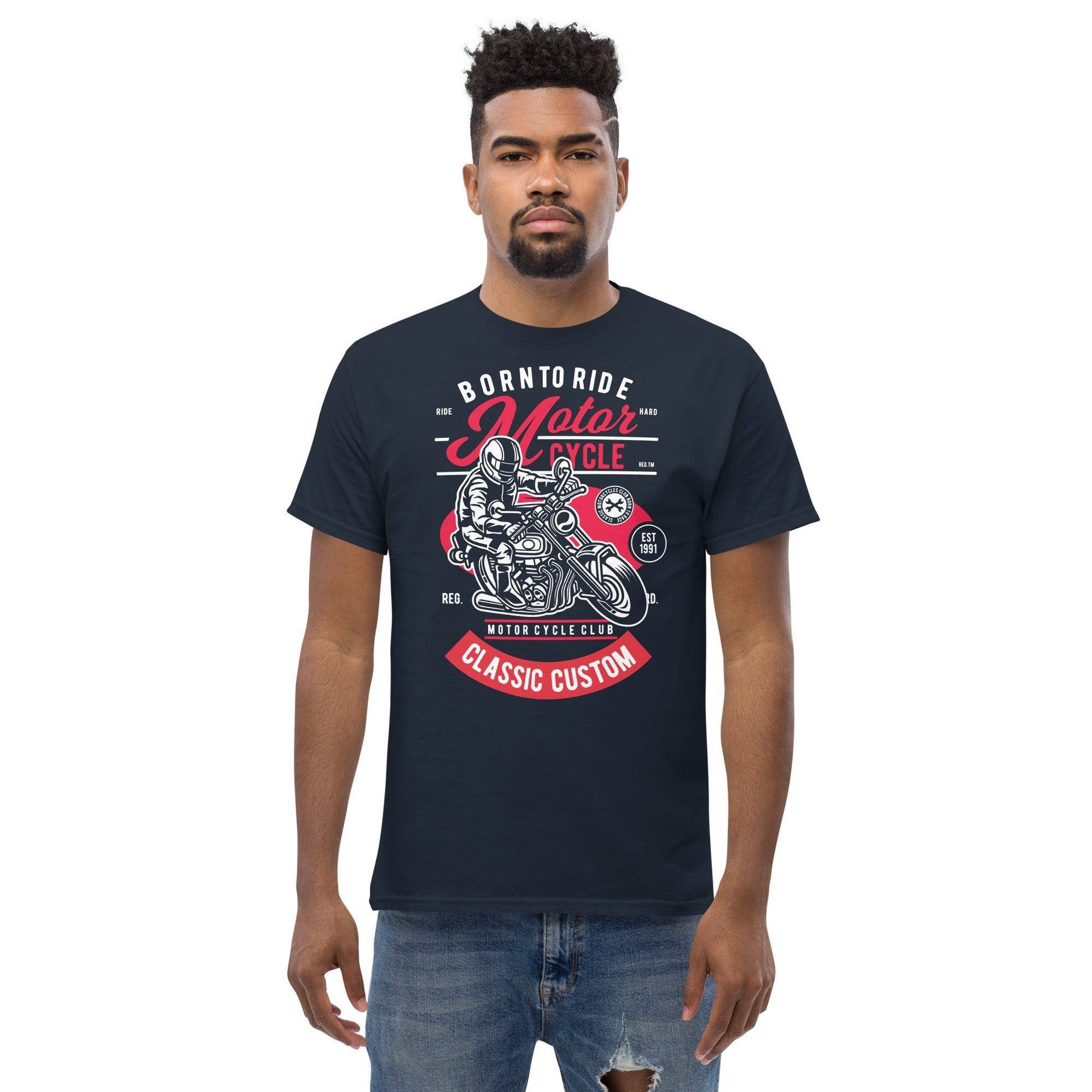 born-to-ride-herren-t-shirt-t-shirt-jlr-design-9 - JLR Design