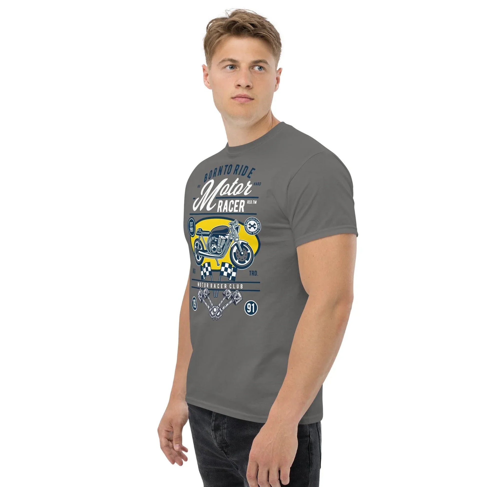 born-to-ride-motoracer-herren-t-shirt-t-shirt-jlr-design-20 - JLR Design