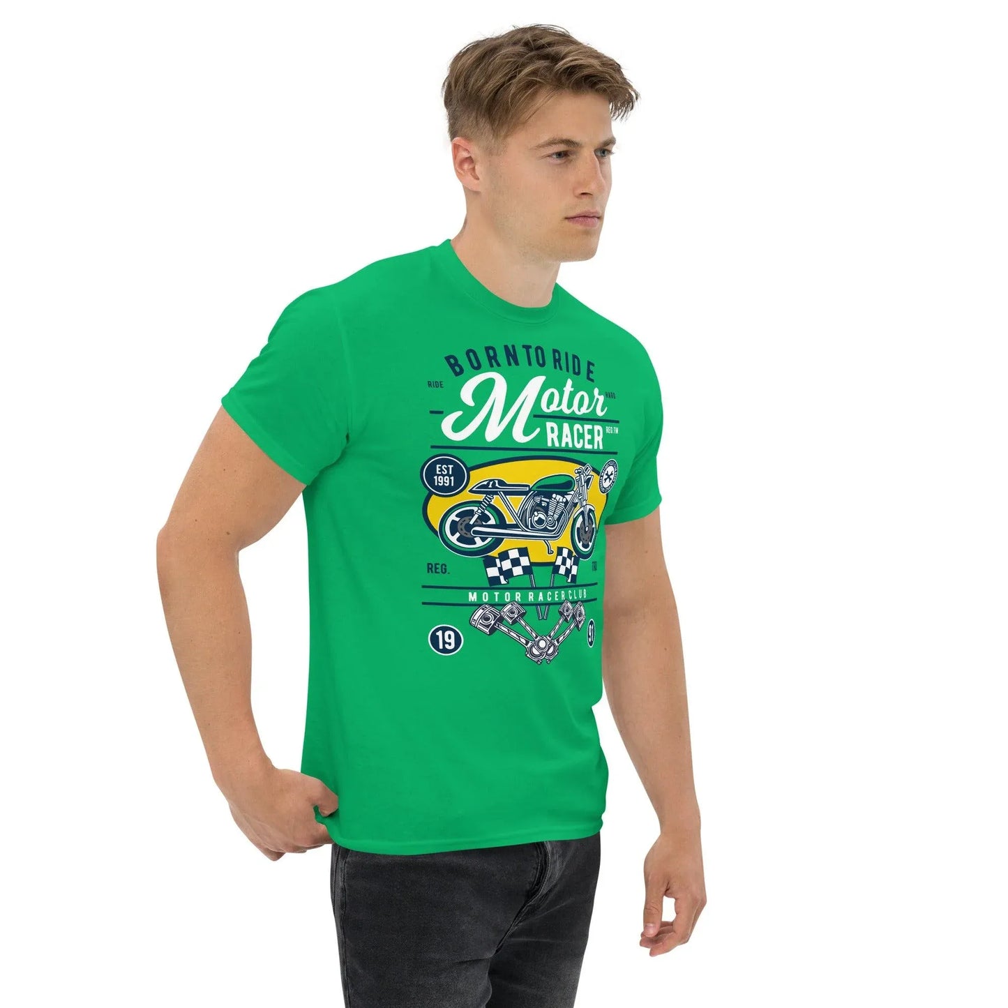 born-to-ride-motoracer-herren-t-shirt-t-shirt-jlr-design-27 - JLR Design
