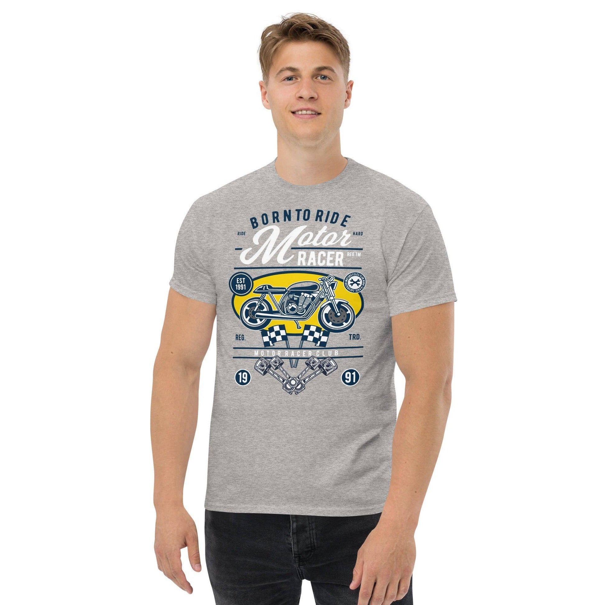 born-to-ride-motoracer-herren-t-shirt-t-shirt-jlr-design-28 - JLR Design