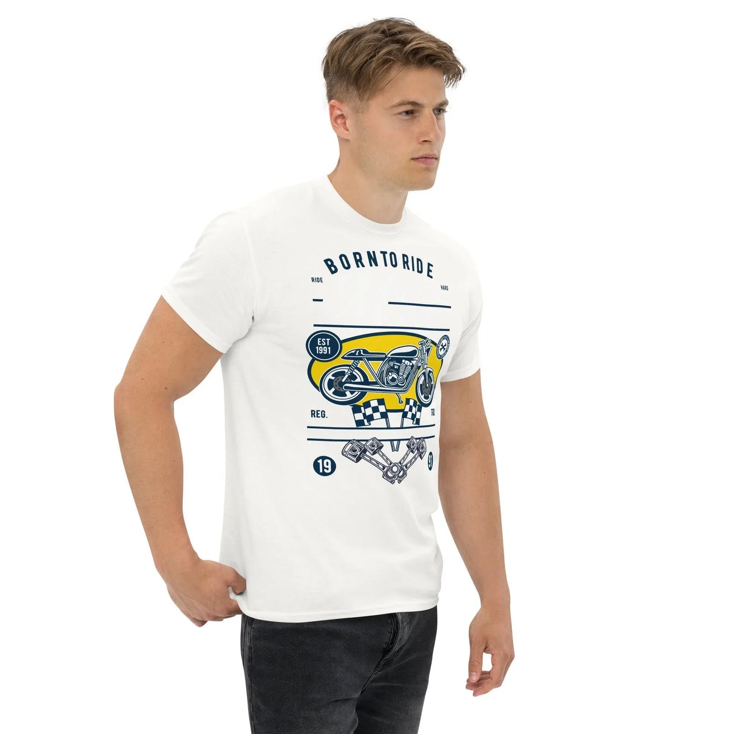 born-to-ride-motoracer-herren-t-shirt-t-shirt-jlr-design-33 - JLR Design