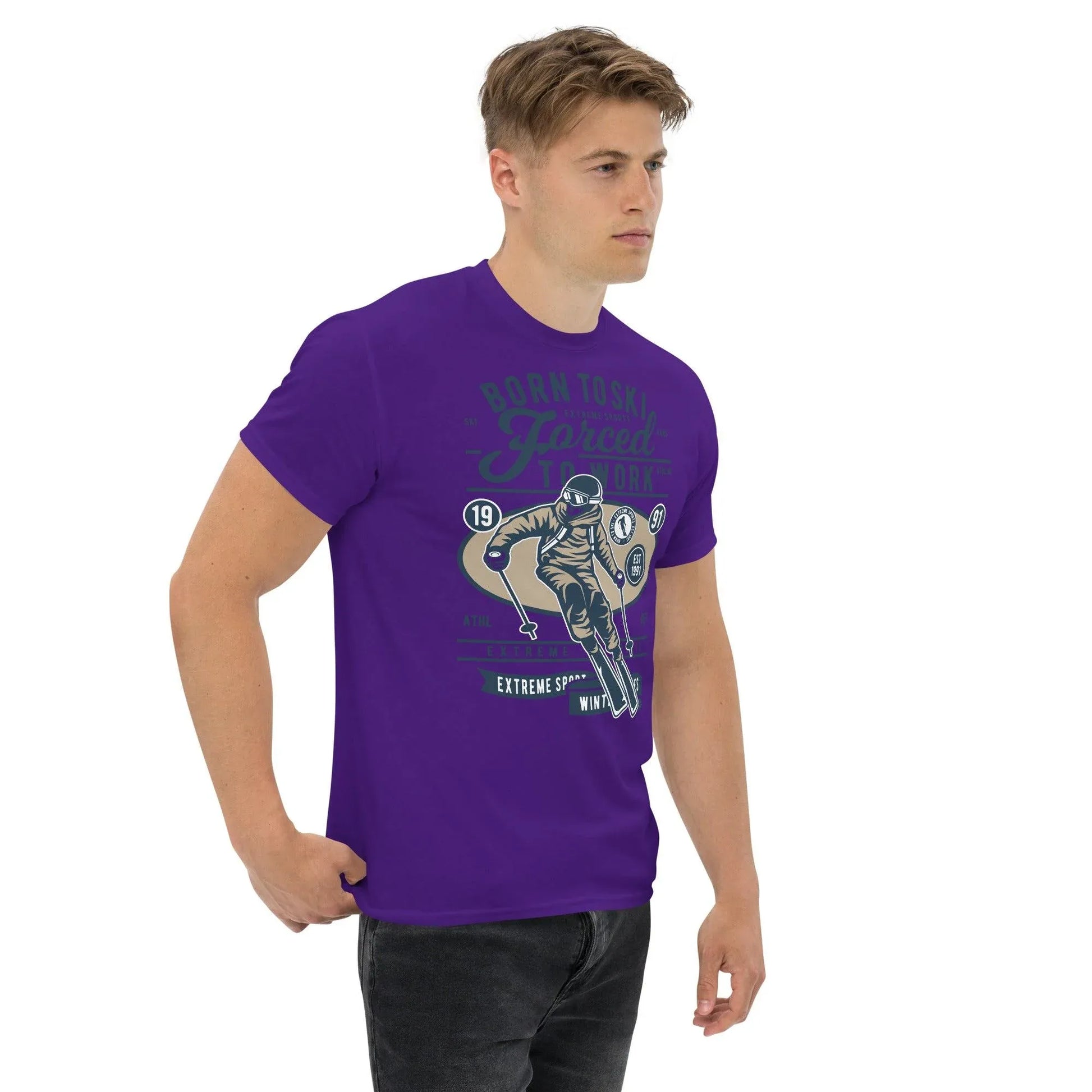 born-to-ski-herren-t-shirt-t-shirt-jlr-design-13 - JLR Design