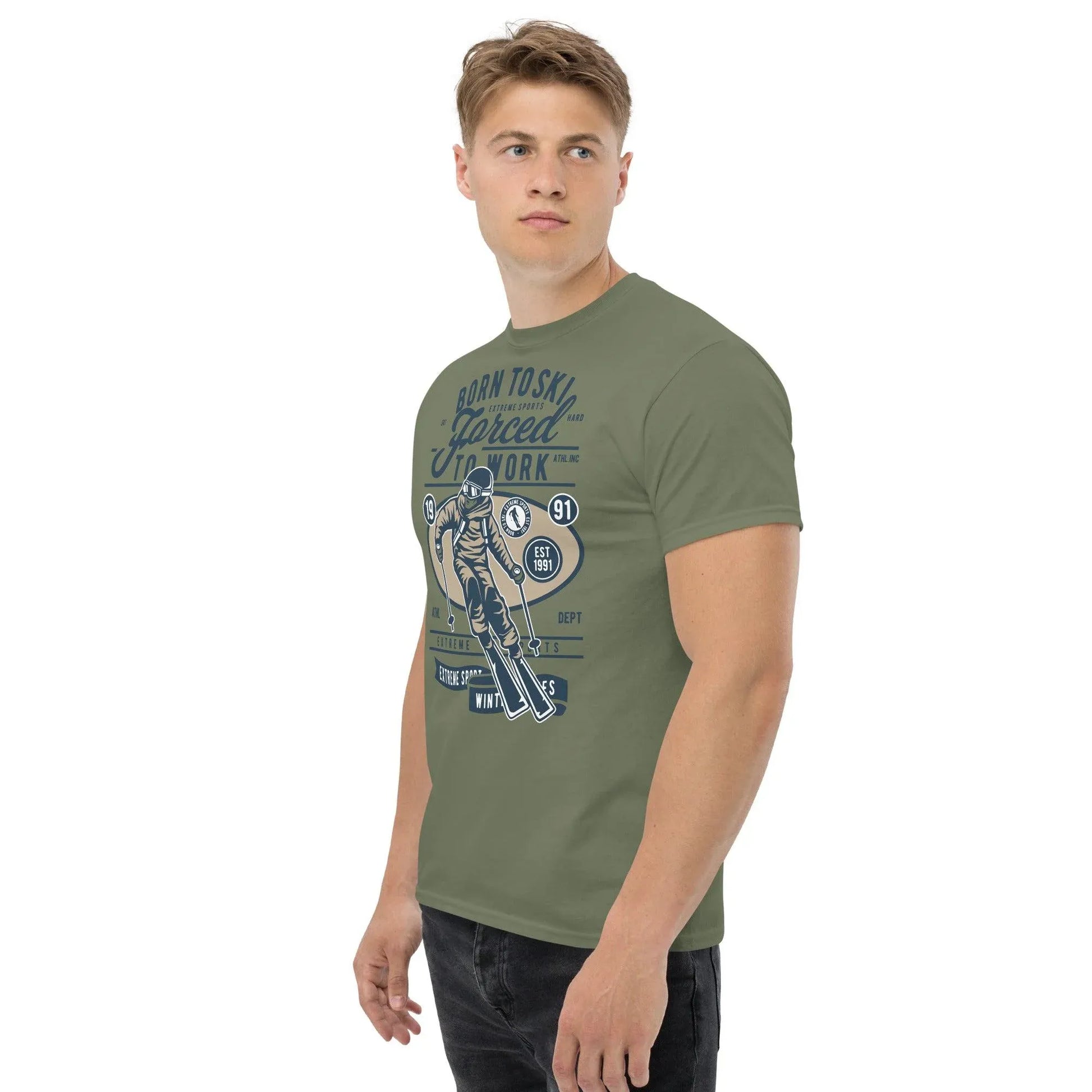 born-to-ski-herren-t-shirt-t-shirt-jlr-design-24 - JLR Design