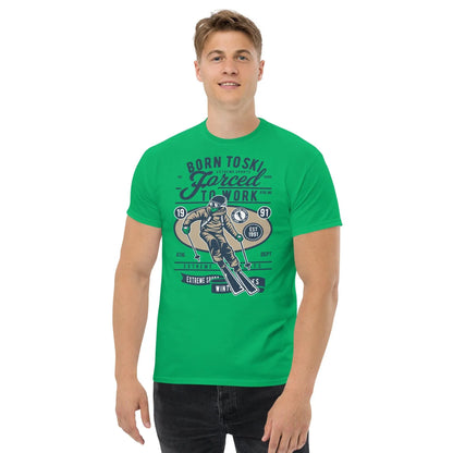 born-to-ski-herren-t-shirt-t-shirt-jlr-design-26 - JLR Design