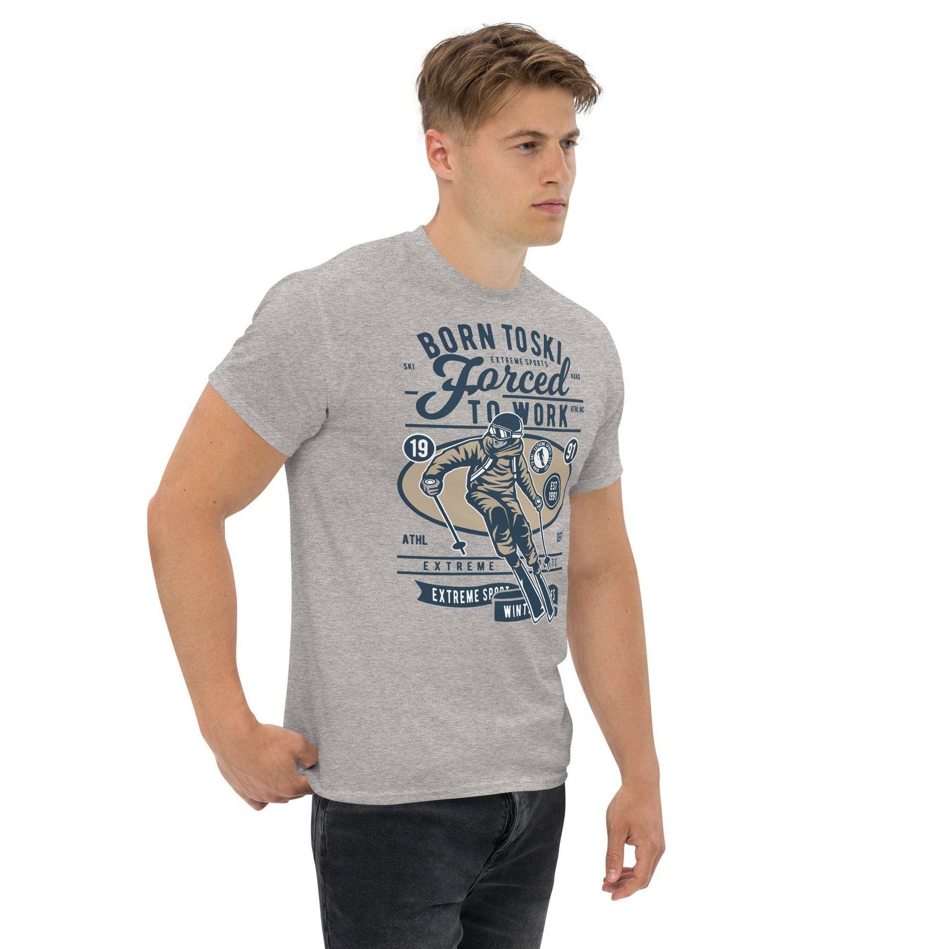 born-to-ski-herren-t-shirt-t-shirt-jlr-design-31 - JLR Design