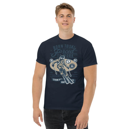 born-to-ski-herren-t-shirt-t-shirt-jlr-design-8 - JLR Design