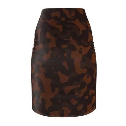 braun-camouflage-bleistiftrock-fur-damen-eleganter-mid-waist-rock-mit-stretch-komfort-bleistiftrock-jlr-design-3 - JLR Design