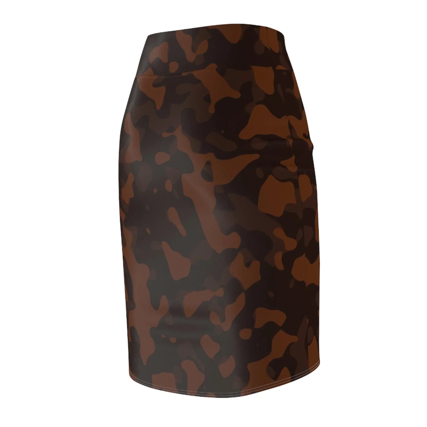braun-camouflage-bleistiftrock-fur-damen-eleganter-mid-waist-rock-mit-stretch-komfort-bleistiftrock-jlr-design-5 - JLR Design