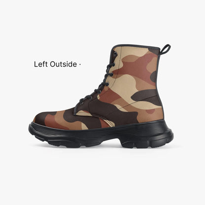 braune-camouflage-leather-chunky-boots-boots-jlr-design-2 - JLR Design