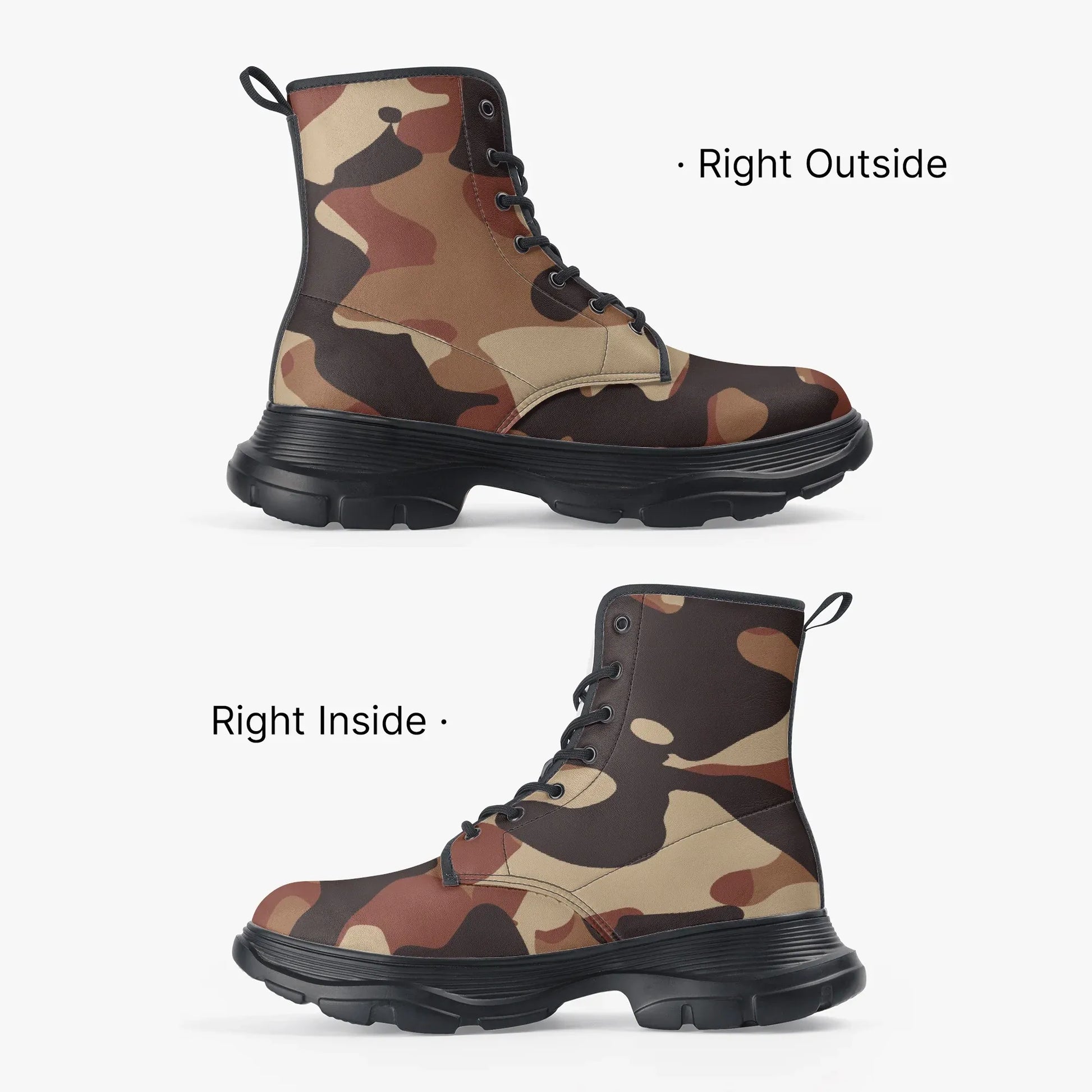 braune-camouflage-leather-chunky-boots-boots-jlr-design-4 - JLR Design