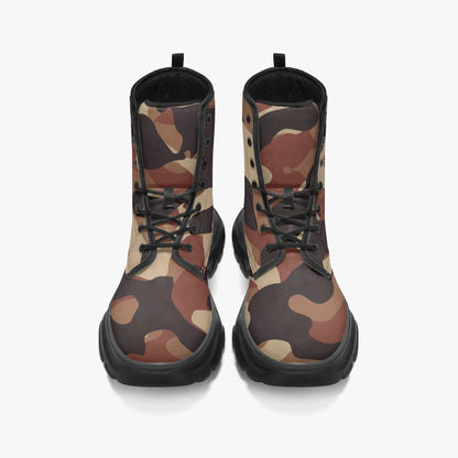 braune-camouflage-leather-chunky-boots-boots-jlr-design-5 - JLR Design