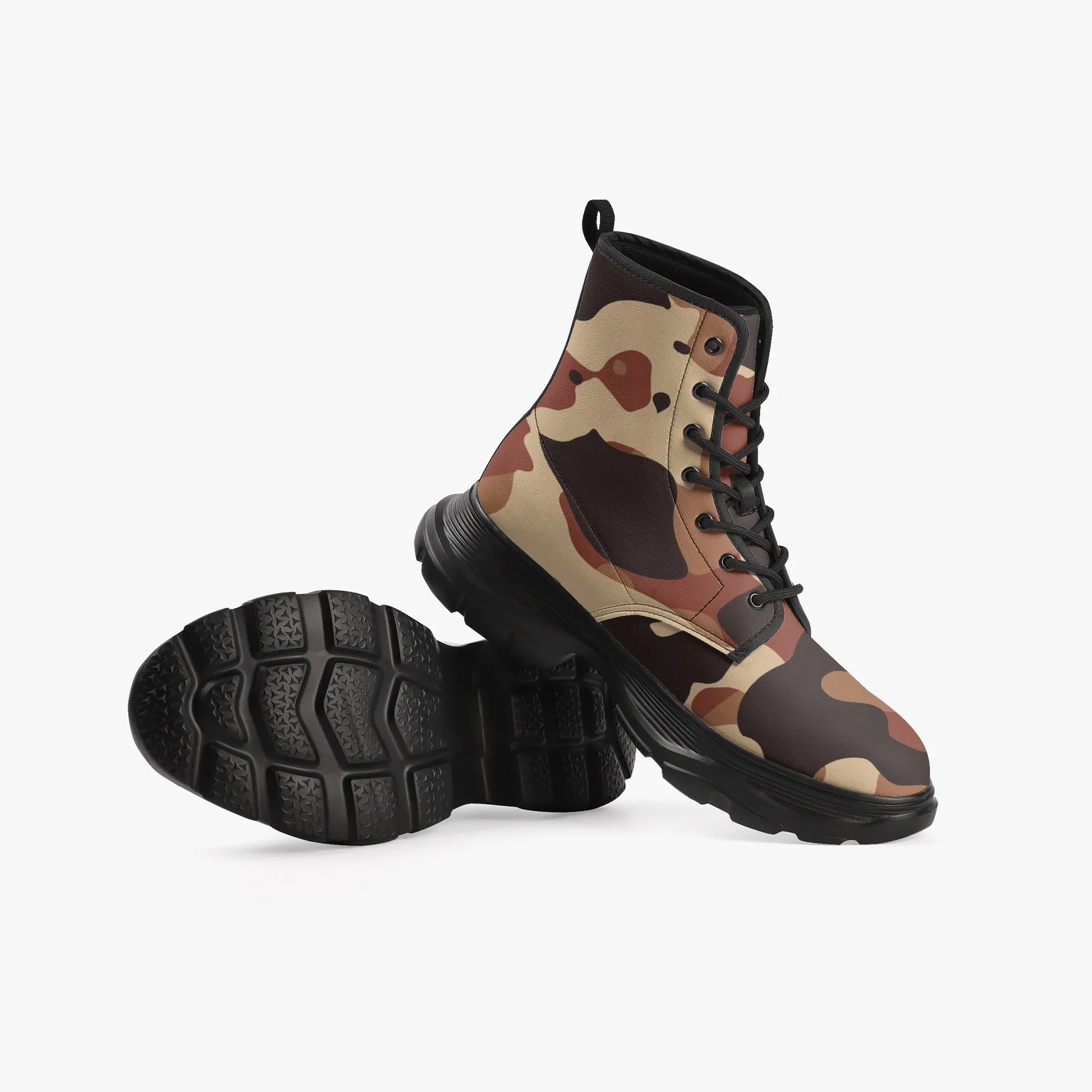 braune-camouflage-leather-chunky-boots-boots-jlr-design-6 - JLR Design