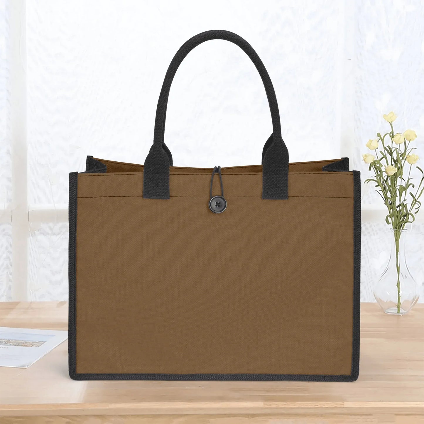 braune-canvas-shopper-tasche-einkaufstasche-jlr-design-5 - JLR Design