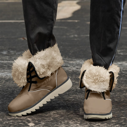 braune-chic-boots-mit-pluschfutter-boots-jlr-design-3 - JLR Design