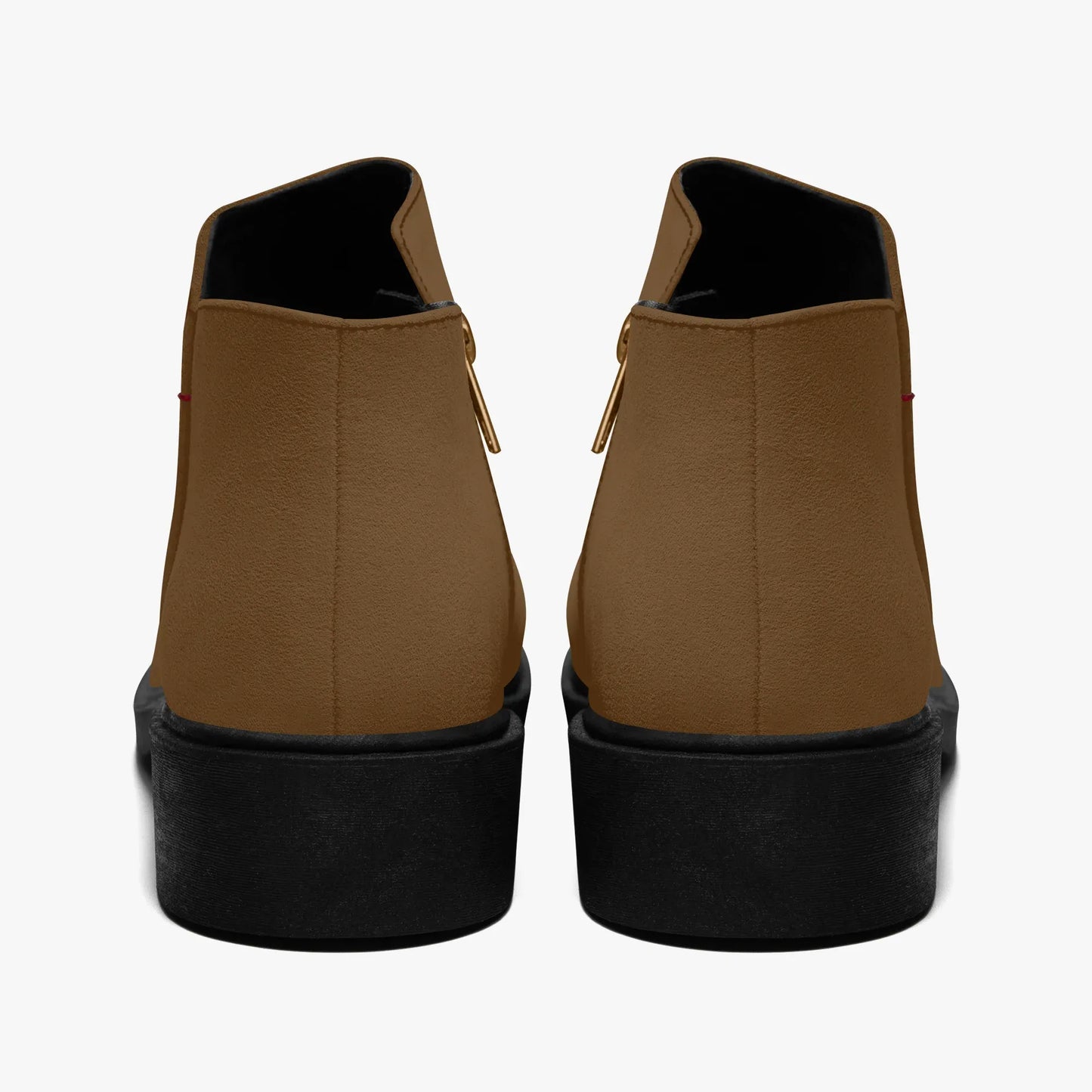 braune-elegante-reissverschluss-stiefeletten-stiefeletten-jlr-design-2 - JLR Design