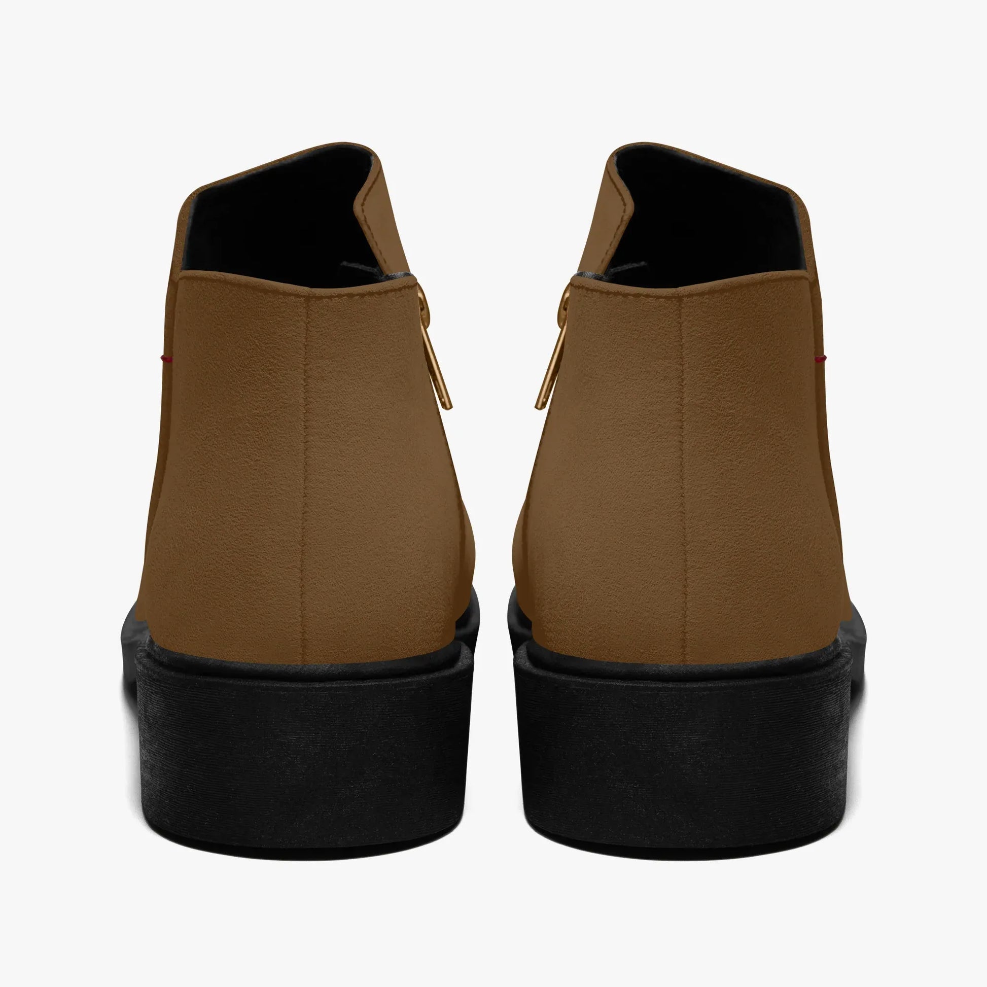 braune-elegante-reissverschluss-stiefeletten-stiefeletten-jlr-design-2 - JLR Design