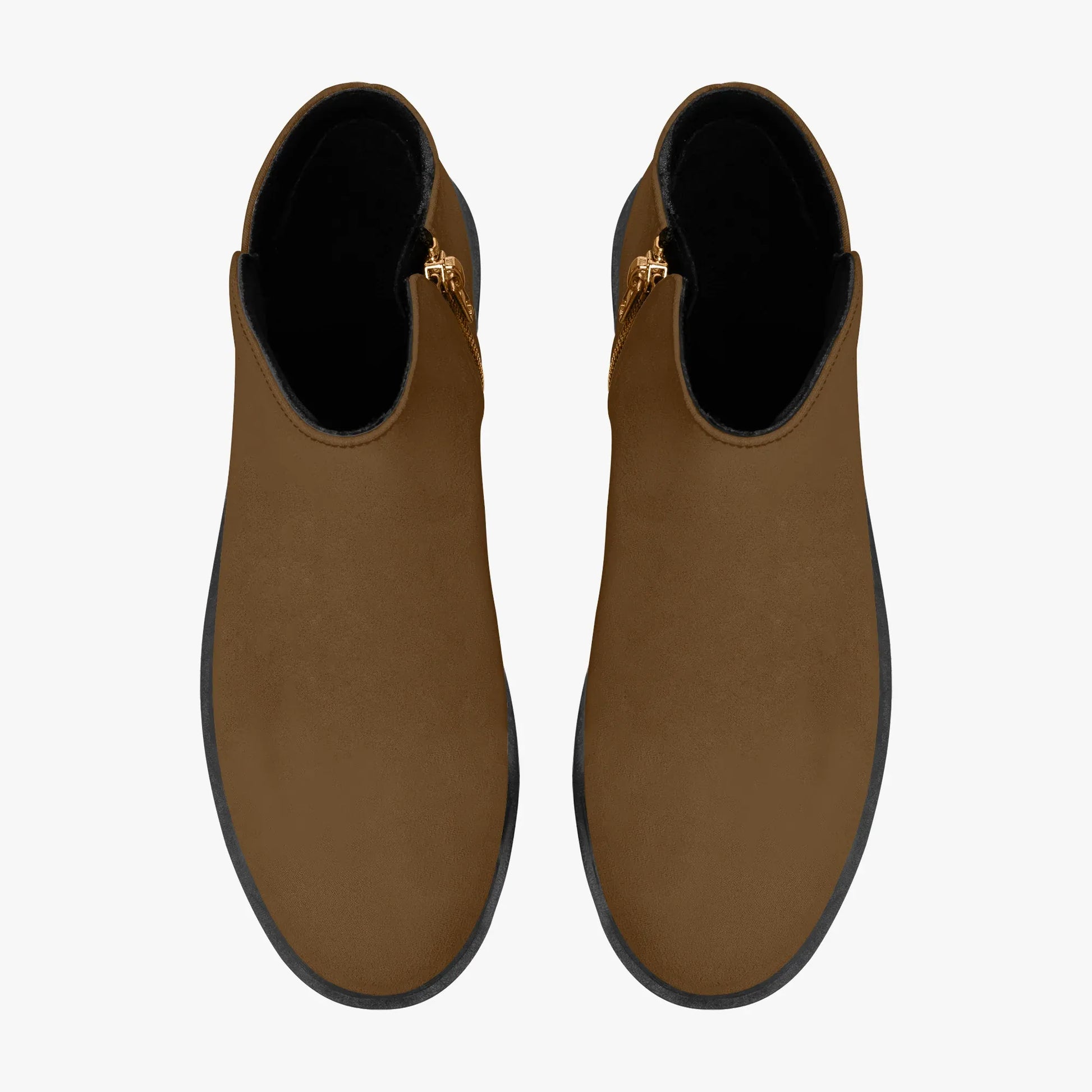 braune-elegante-reissverschluss-stiefeletten-stiefeletten-jlr-design-7 - JLR Design
