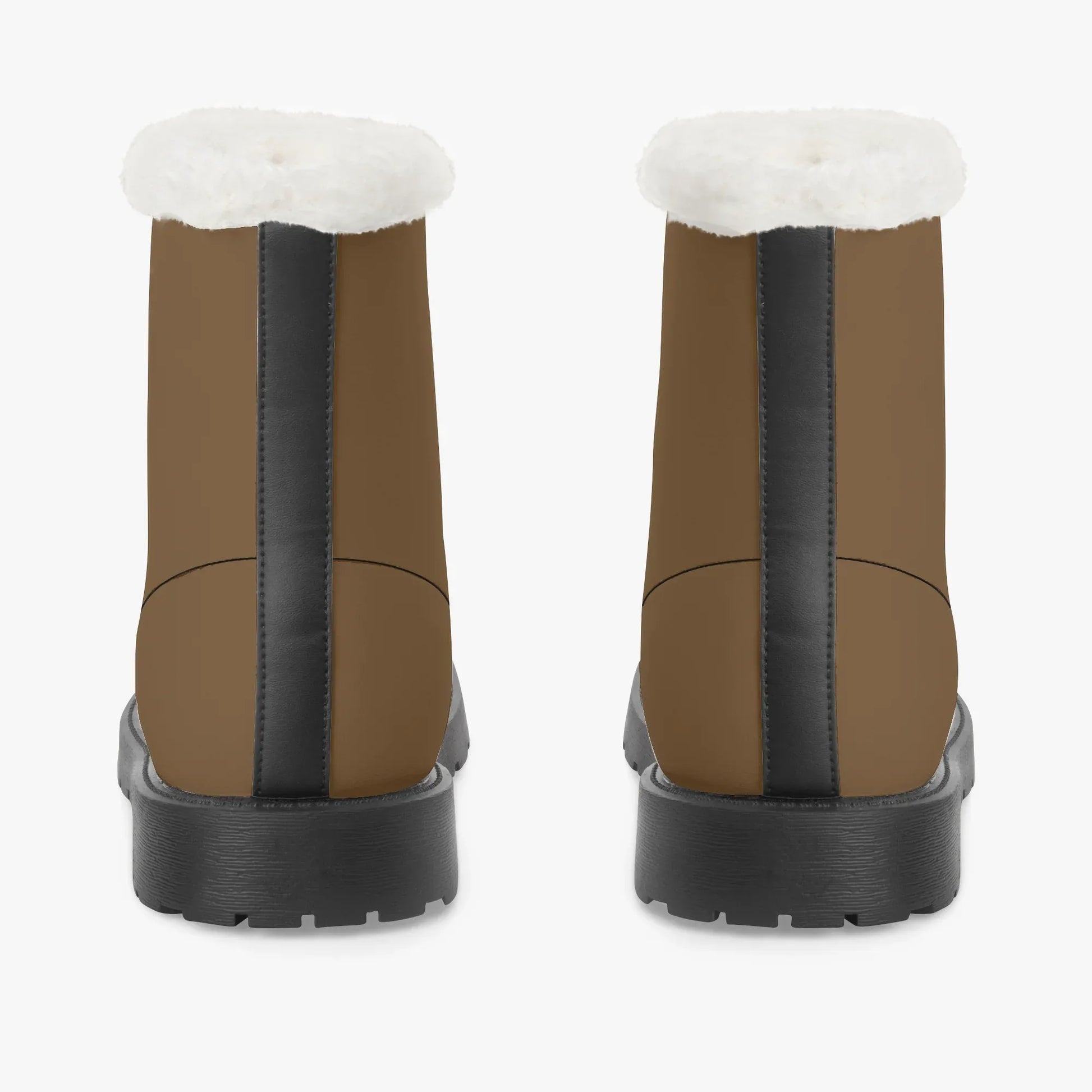 braune-faux-fur-leder-boots-boots-jlr-design-6 - JLR Design