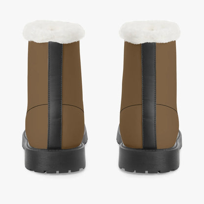 braune-faux-fur-leder-boots-boots-jlr-design-6 - JLR Design