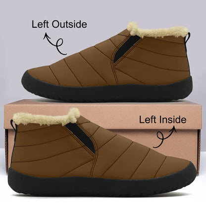 braune-faux-fur-slipper-slipper-jlr-design-1 - JLR Design