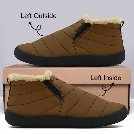 braune-faux-fur-slipper-slipper-jlr-design-1 - JLR Design