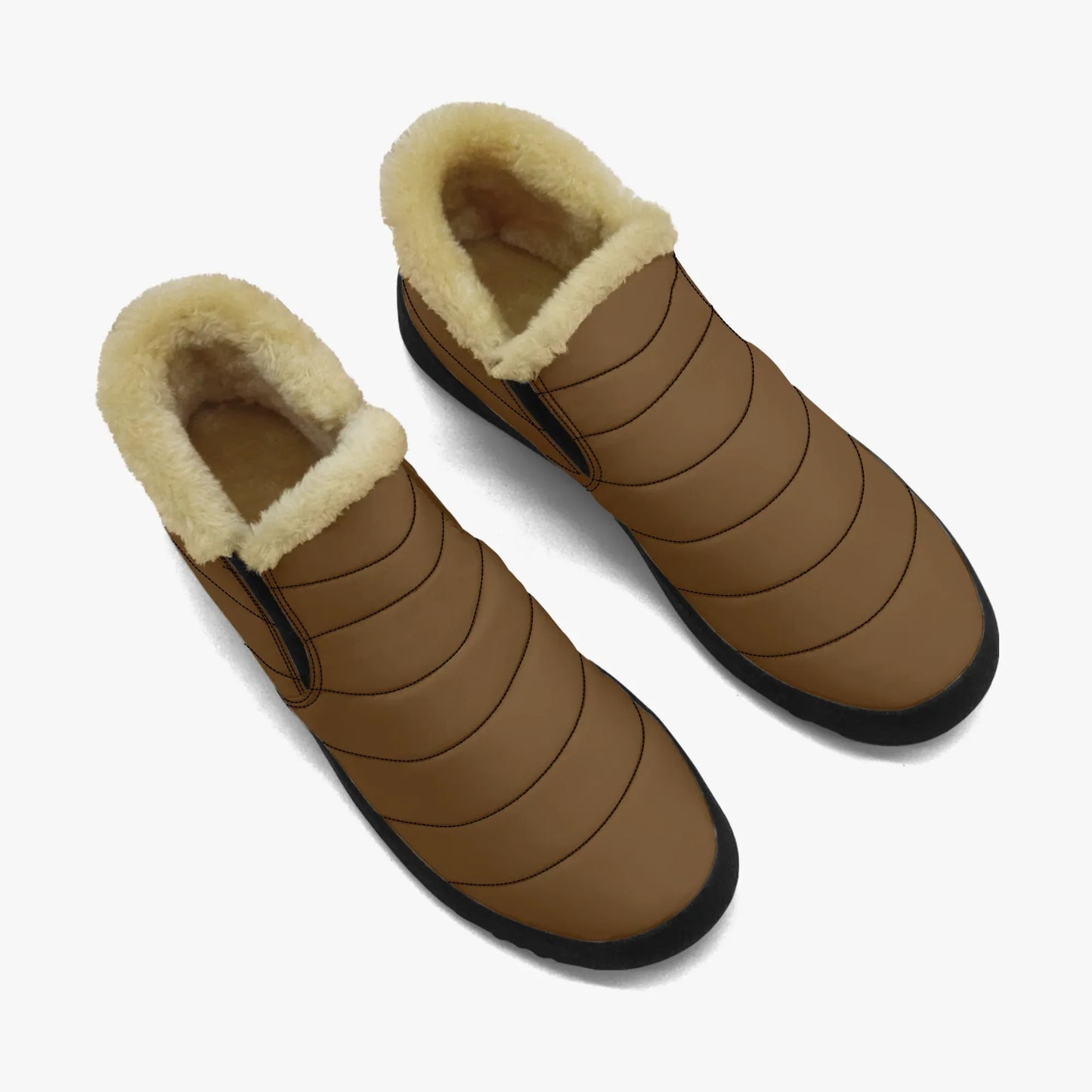 braune-faux-fur-slipper-slipper-jlr-design-2 - JLR Design