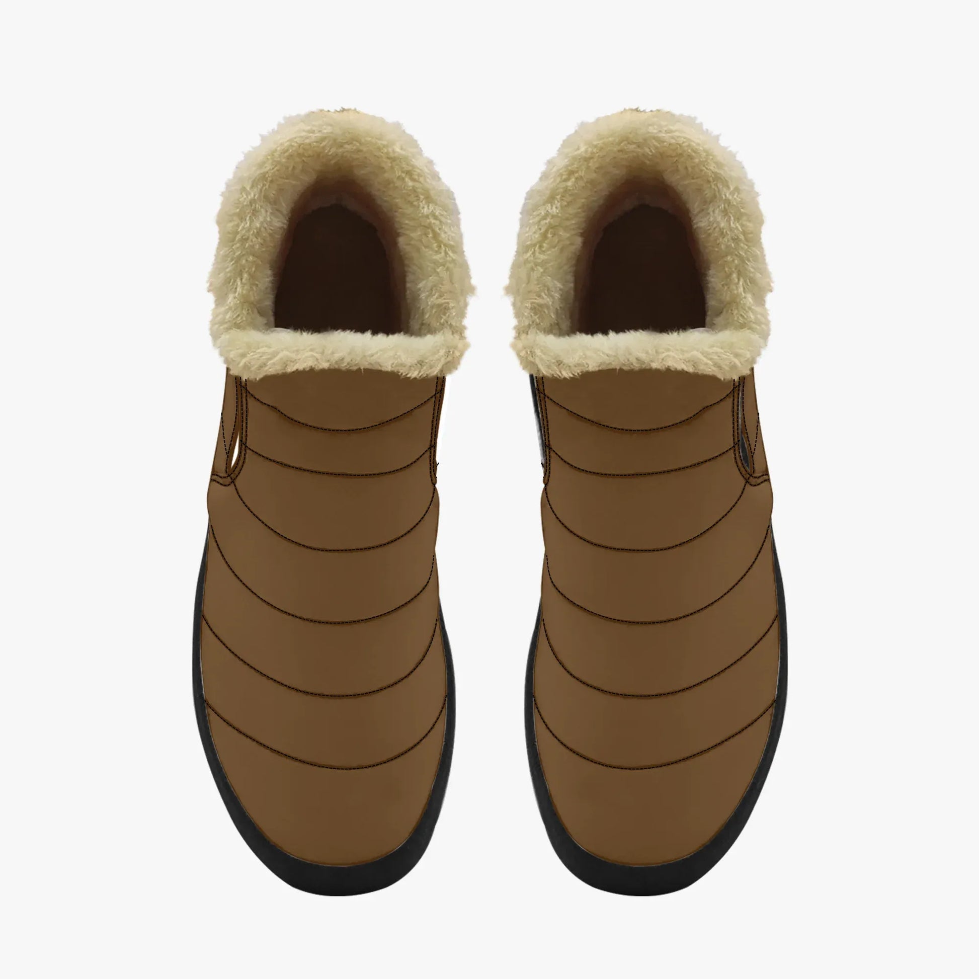 braune-faux-fur-slipper-slipper-jlr-design-5 - JLR Design