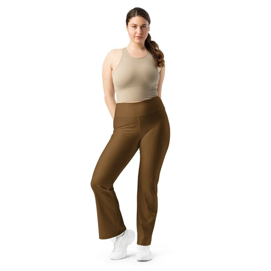 braune-high-waist-flare-leggings-flare-leggings-jlr-design-1 - JLR Design