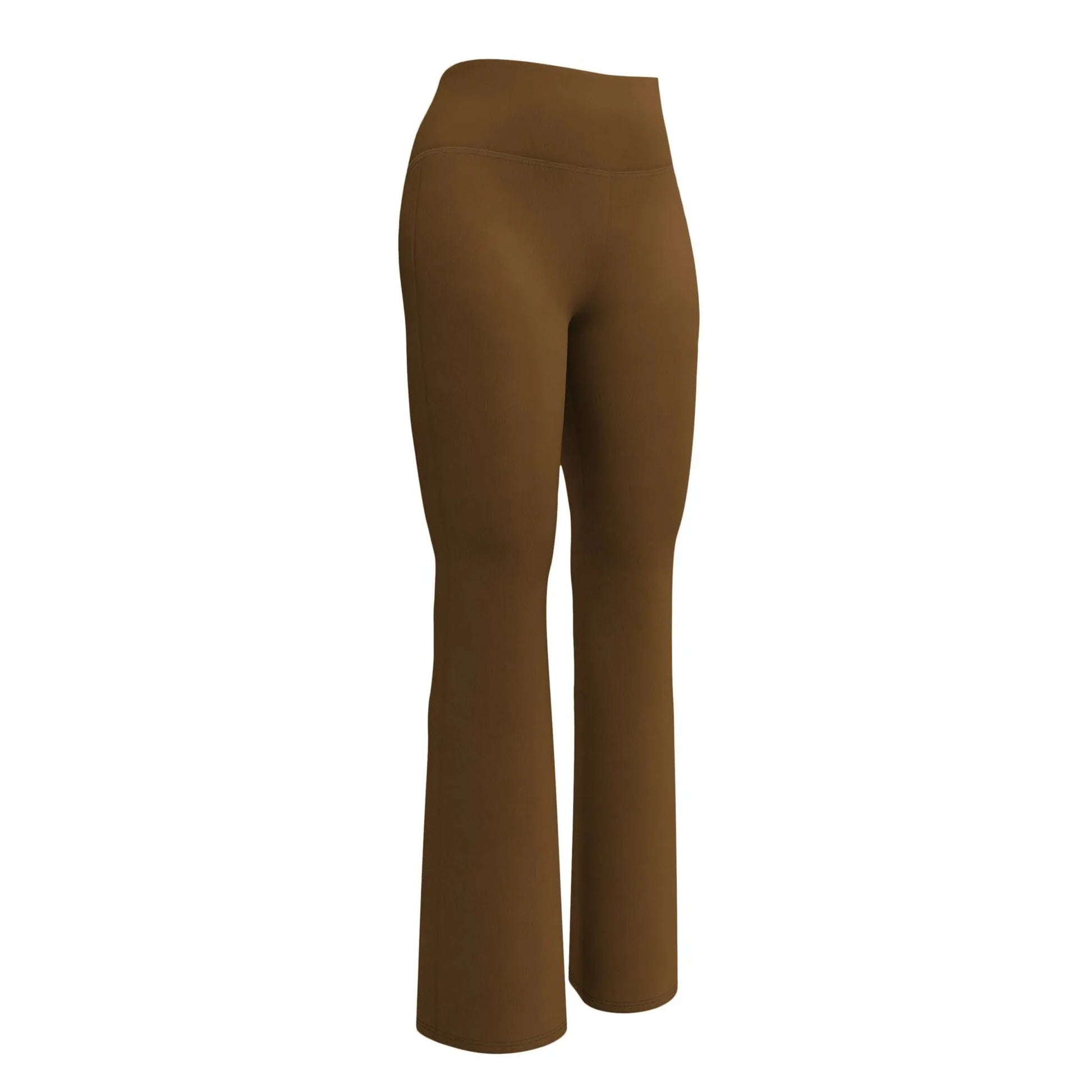 braune-high-waist-flare-leggings-flare-leggings-jlr-design-10 - JLR Design
