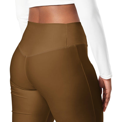 braune-high-waist-flare-leggings-flare-leggings-jlr-design-5 - JLR Design