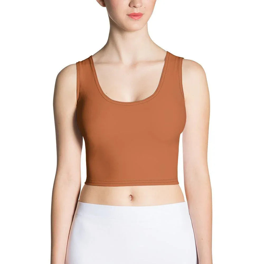 braunes-damen-crop-top-crop-top-jlr-design-1 - JLR Design