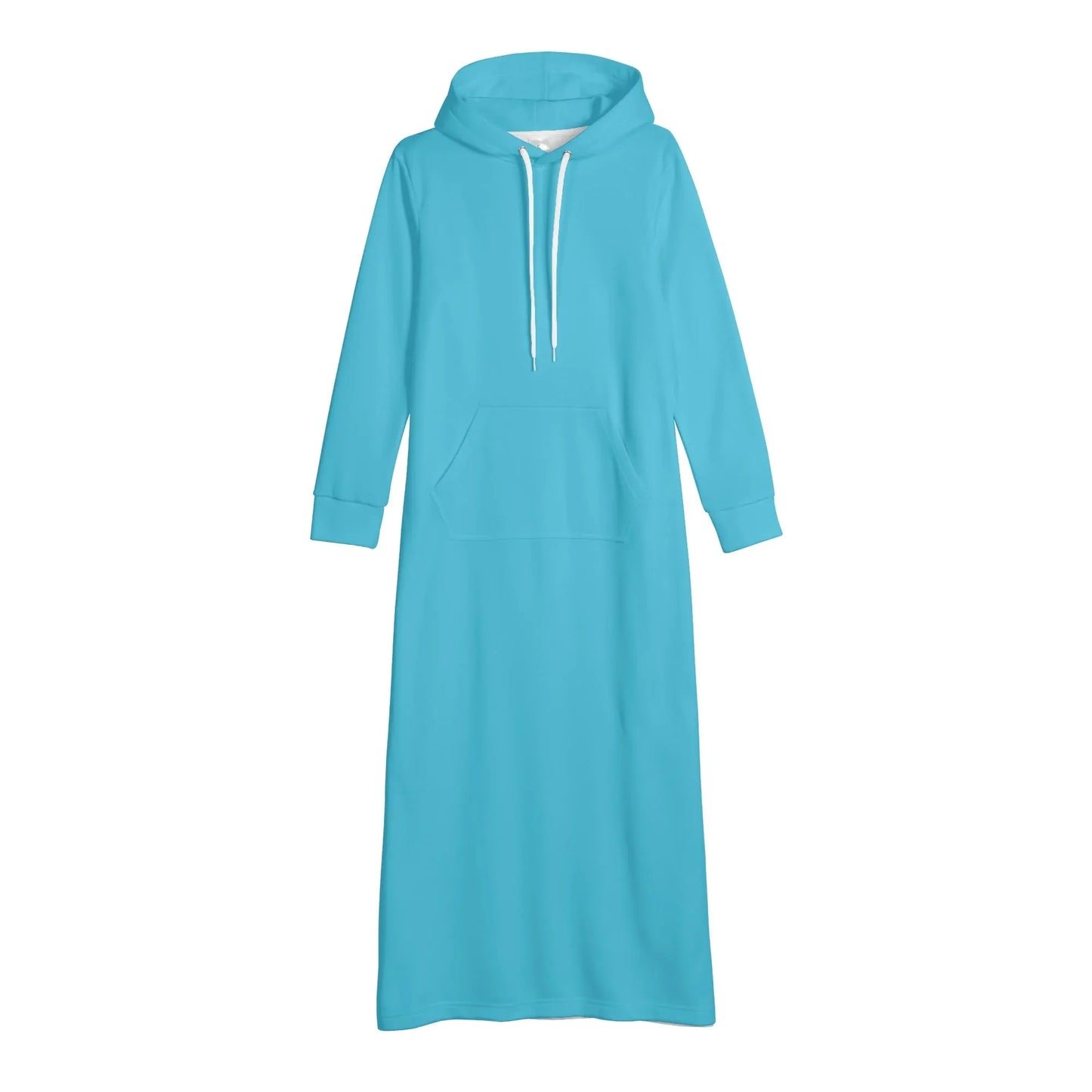 bright-summer-sky-damen-maxi-hoodiekleid-knochellanges-kapuzenkleid-aus-weich-angerautem-fleece-hoodiekleid-jlr-design-4 - JLR Design