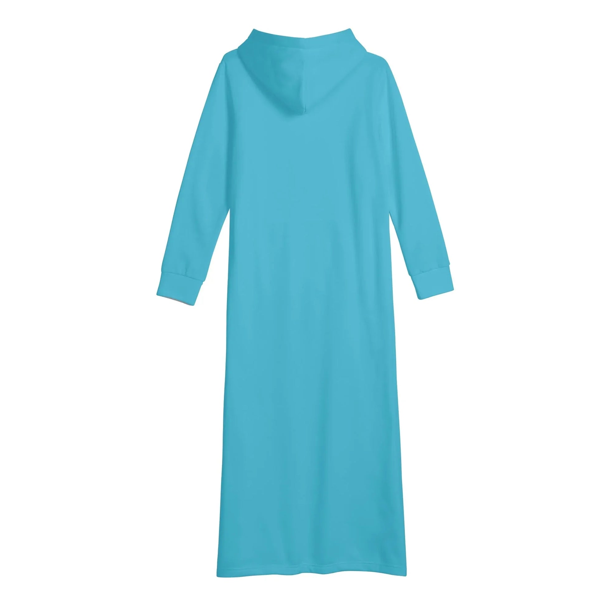 bright-summer-sky-damen-maxi-hoodiekleid-knochellanges-kapuzenkleid-aus-weich-angerautem-fleece-hoodiekleid-jlr-design-5 - JLR Design